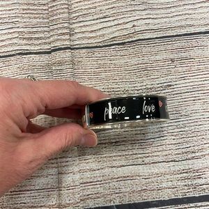 Chicos, black silver bracelet, small scratch on the closure